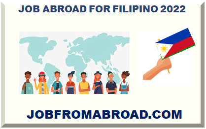 JOB ABROAD FOR FILIPINO 2024