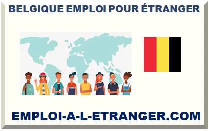 BELGIQUE EMPLOI POUR FRANÇAIS ÉTRANGER 2025